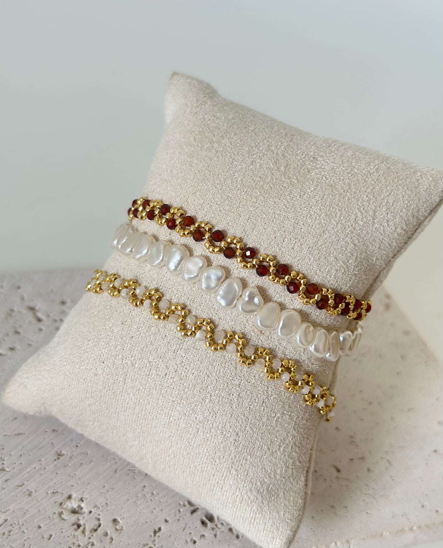 Le trio de bracelets